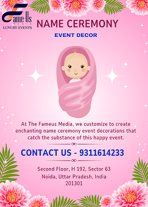 Name Ceremony Event Decoration Service